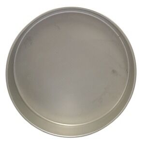Wilton 12 Inch Round Aluminum Cake Pan 2 Inch Deep Model 2105-2932 Silver